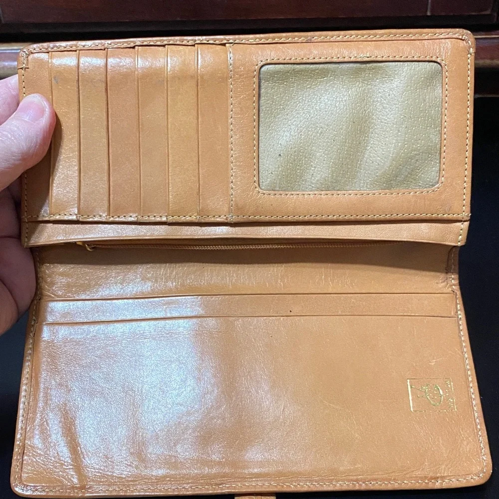 Vintage Vincent Van Gogh Tan and Multicolor Wallet